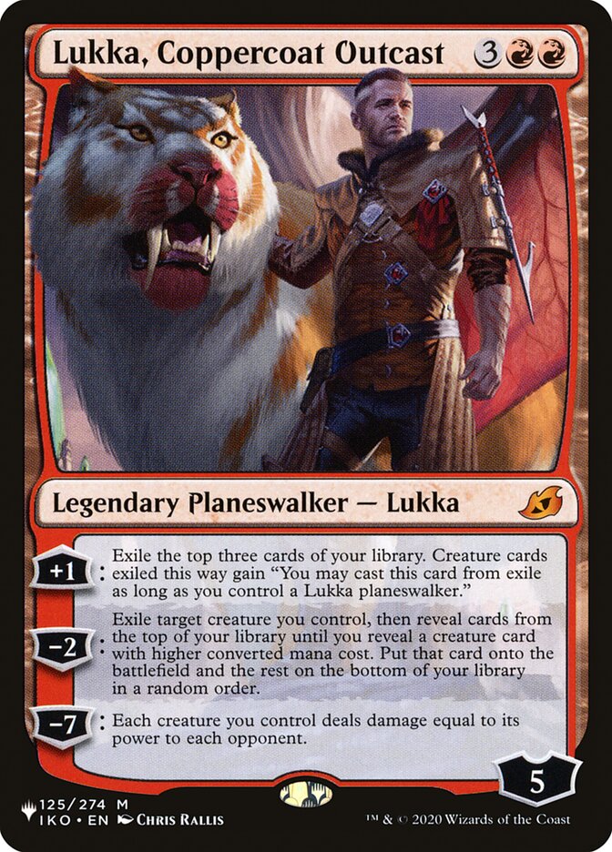 Lukka, Coppercoat Outcast [The List] | Game Grid - Logan