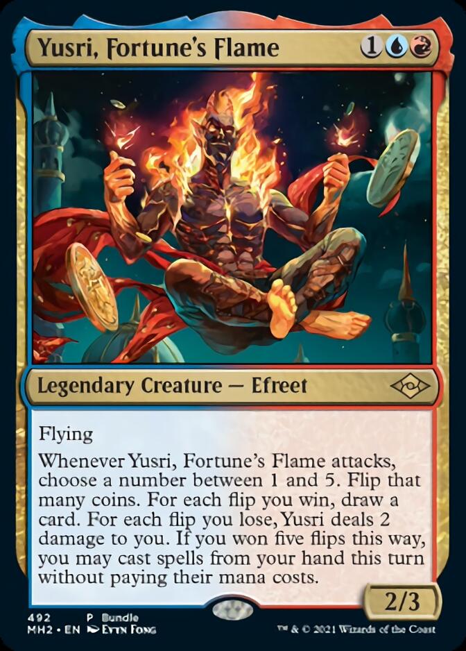 Yusri, Fortune's Flame (Bundle) [Modern Horizons 2] | Game Grid - Logan