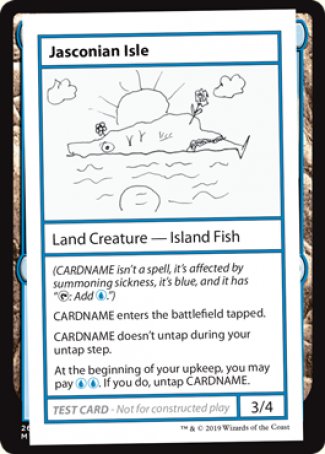 Jasconian Isle (2021 Edition) [Mystery Booster Playtest Cards] | Game Grid - Logan