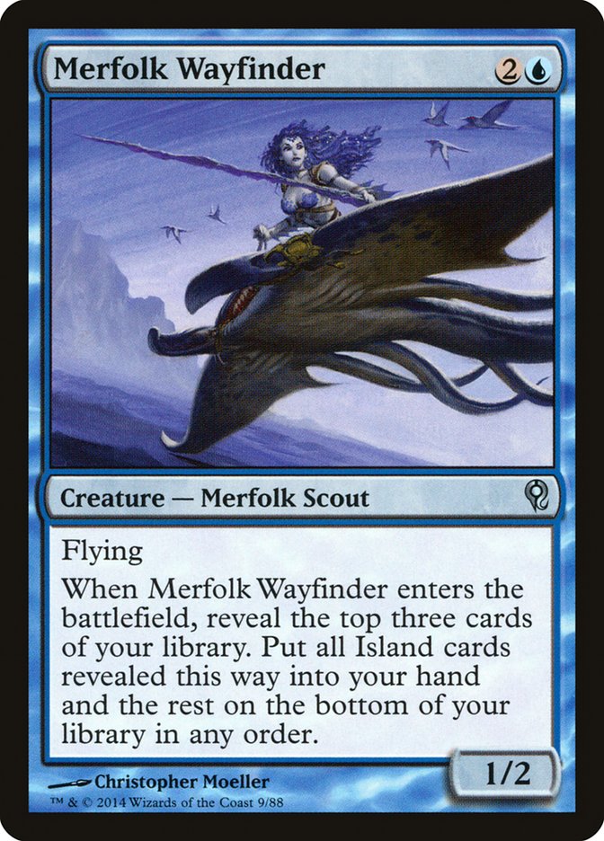 Merfolk Wayfinder [Duel Decks: Jace vs. Vraska] | Game Grid - Logan