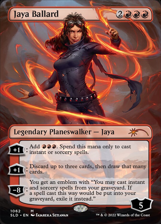 Jaya Ballard (Borderless) [Secret Lair Drop Series] | Game Grid - Logan