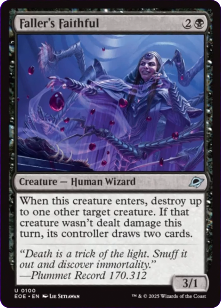 Faller's Faithful [Edge of Eternities] | Game Grid - Logan