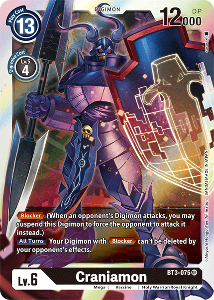 Craniamon [BT3-075] [Release Special Booster Ver.1.5] | Game Grid - Logan