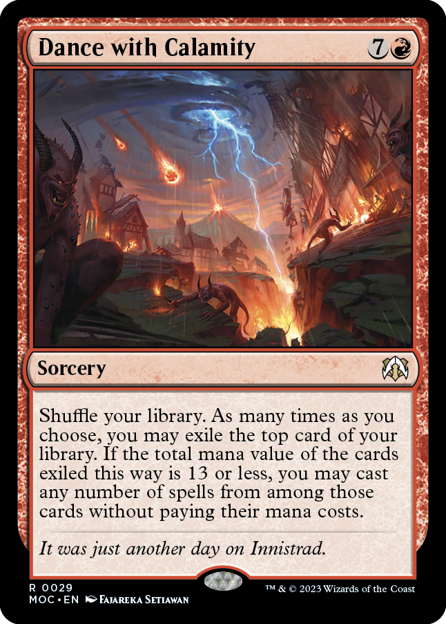 Dance with Calamity [March of the Machine Commander] | Game Grid - Logan