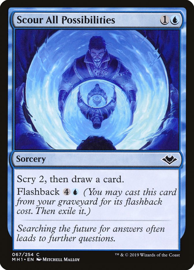 Scour All Possibilities [Modern Horizons] | Game Grid - Logan