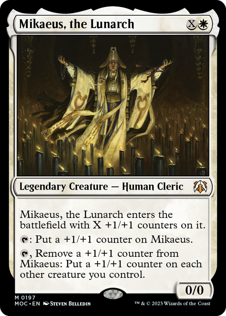 Mikaeus, the Lunarch [March of the Machine Commander] | Game Grid - Logan