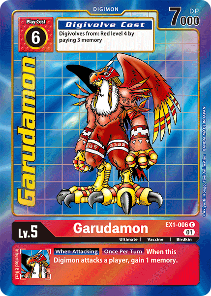 Garudamon [EX1-006] (Alternate Art) [Classic Collection] | Game Grid - Logan