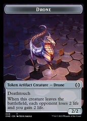 Drone Token [Phyrexia: All Will Be One Tokens] | Game Grid - Logan