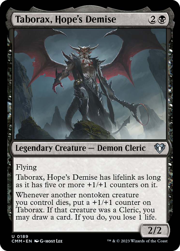 Taborax, Hope's Demise [Commander Masters] | Game Grid - Logan