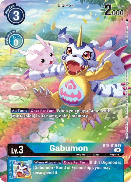 Gabumon [BT6-019] (Alternate Art) [Double Diamond] | Game Grid - Logan