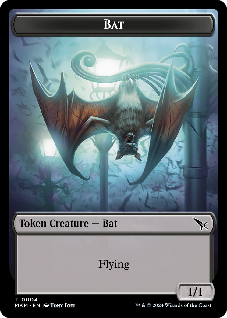 Bat Token [Murders at Karlov Manor Tokens] | Game Grid - Logan