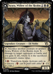 Ayara, Widow of the Realm // Ayara, Furnace Queen (Showcase Planar Booster Fun) [March of the Machine] | Game Grid - Logan