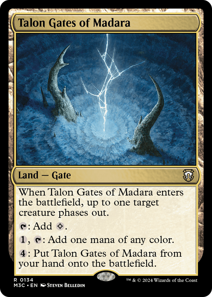 Talon Gates of Madara (Extended Art) (Ripple Foil) [Modern Horizons 3 Commander] | Game Grid - Logan