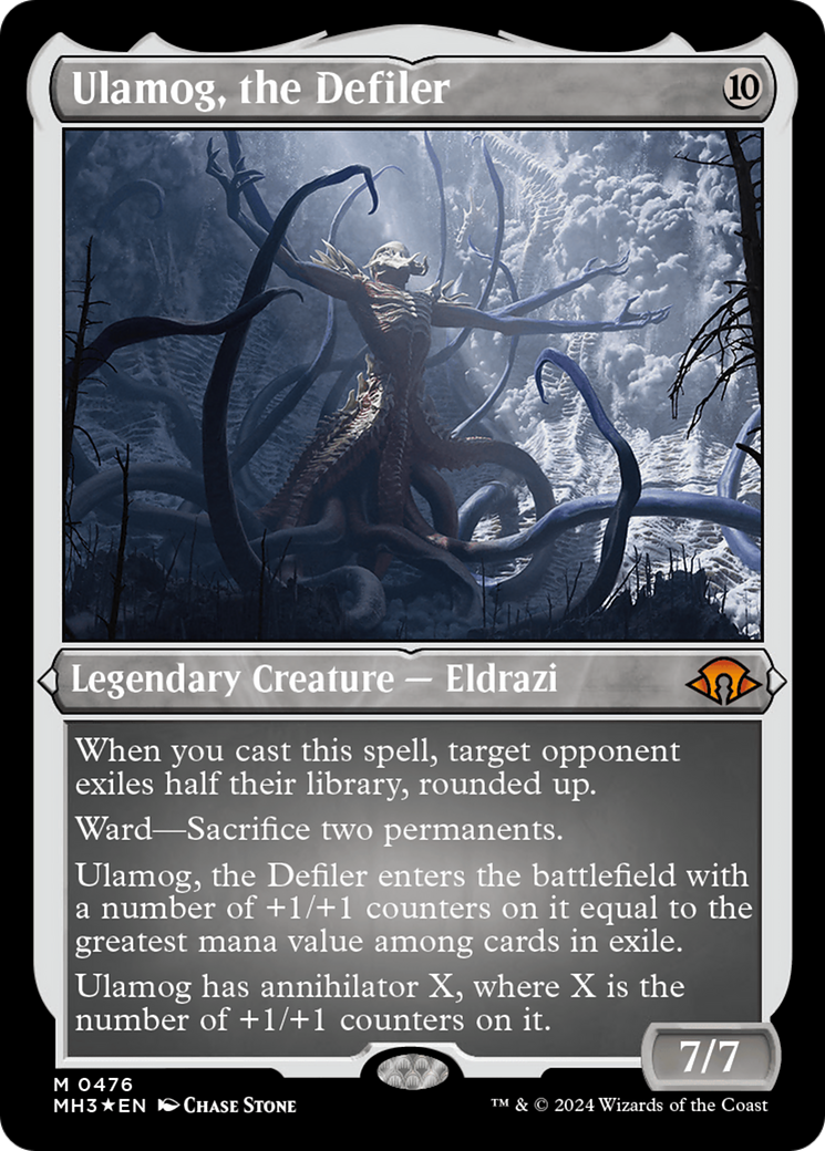 Ulamog, the Defiler (Foil Etched) [Modern Horizons 3] | Game Grid - Logan