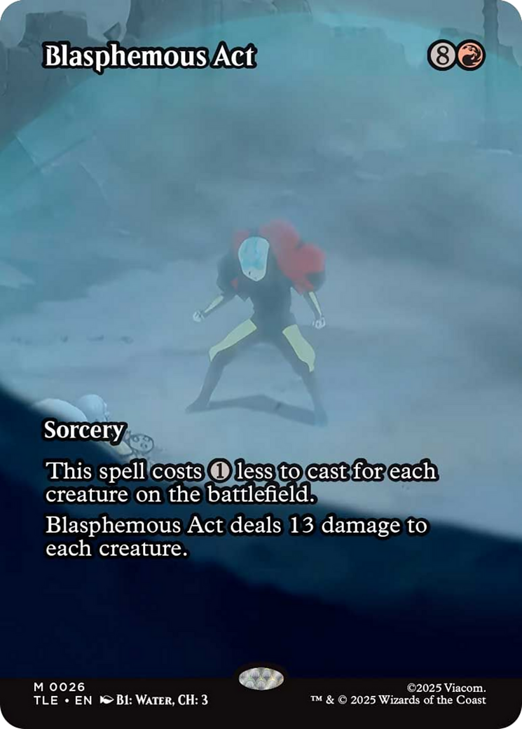 Blasphemous Act (Borderless) [Avatar: The Last Airbender: Eternal-Legal] | Game Grid - Logan