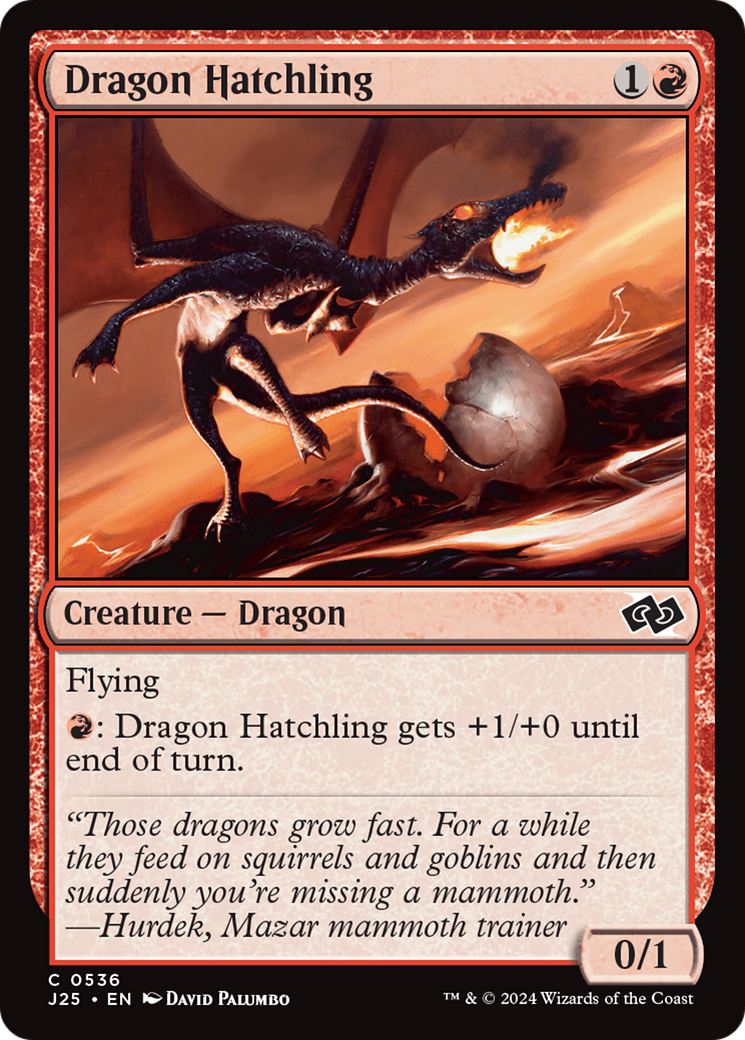 Dragon Hatchling [Foundations Jumpstart] | Game Grid - Logan