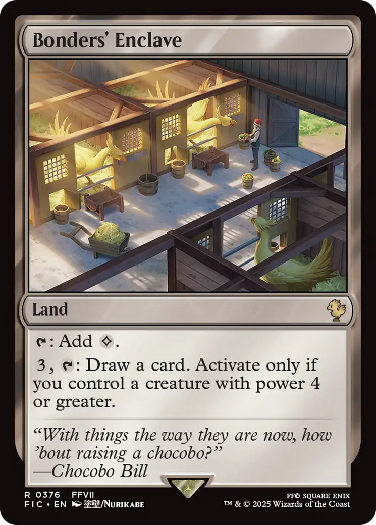 Bonders' Enclave [FINAL FANTASY Commander] | Game Grid - Logan