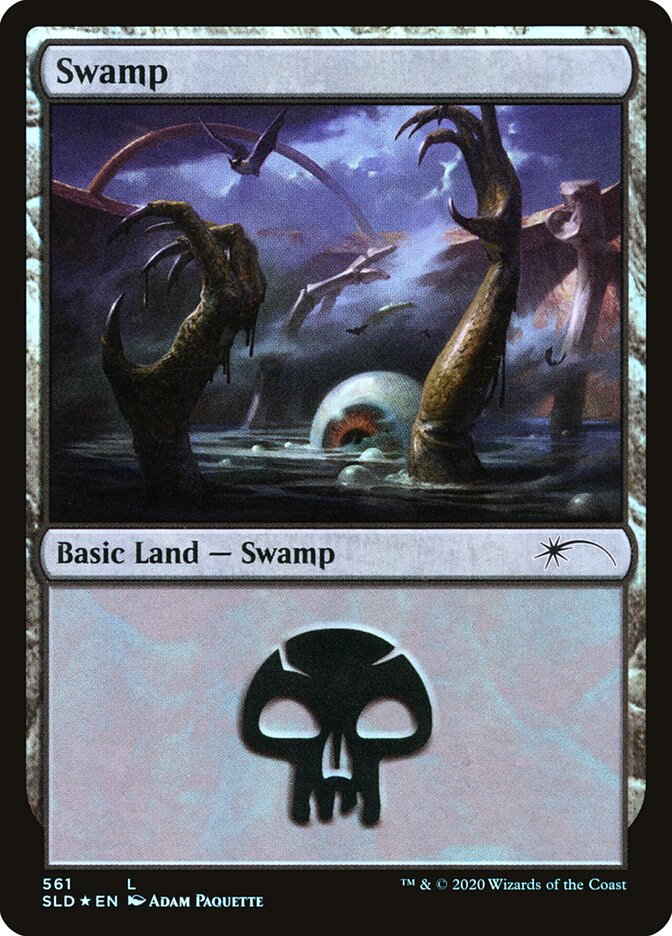 Swamp (Witchcraft) (561) [Secret Lair Drop Promos] | Game Grid - Logan