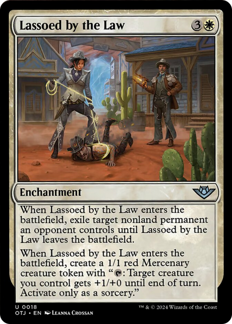 Lassoed by the Law [Outlaws of Thunder Junction] | Game Grid - Logan