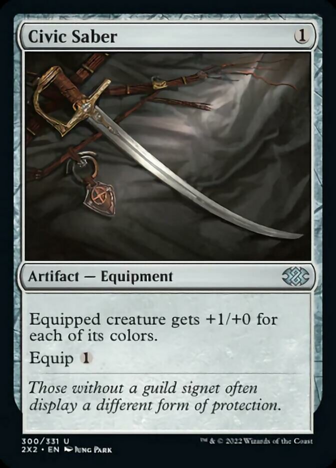 Civic Saber [Double Masters 2022] | Game Grid - Logan