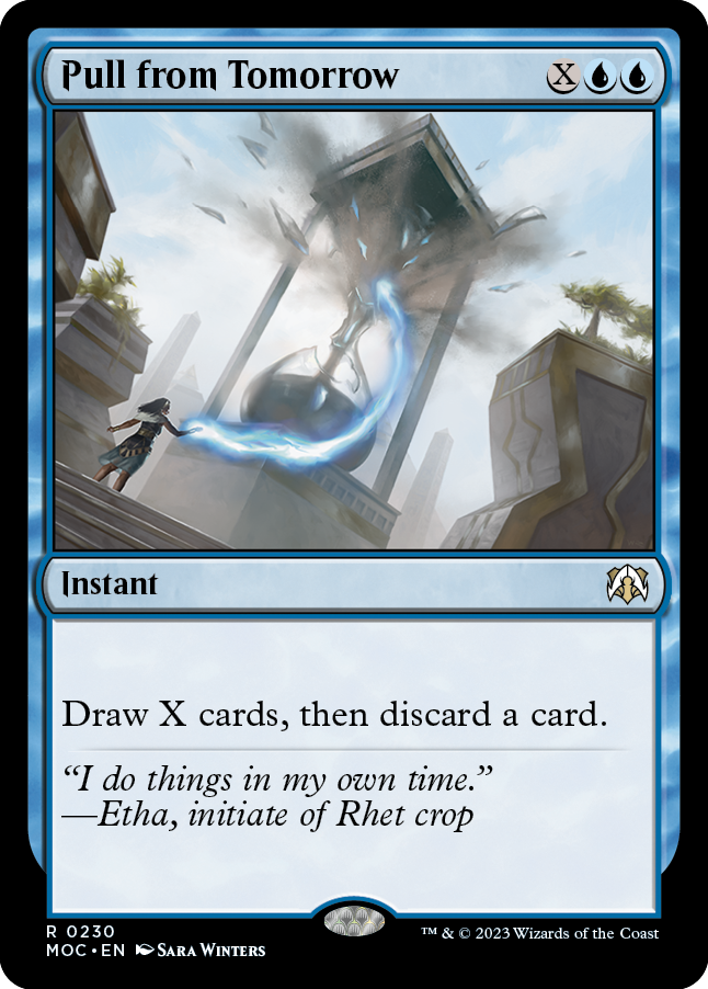 Pull from Tomorrow [March of the Machine Commander] | Game Grid - Logan