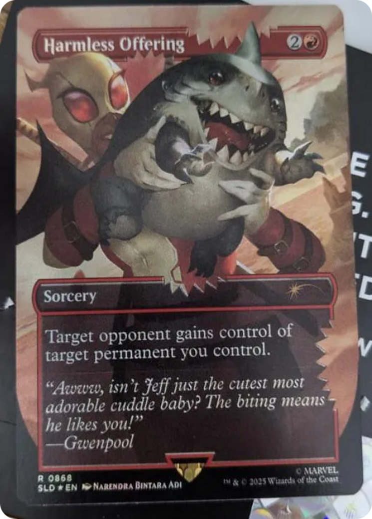 Harmless Offering (Rainbow Foil) [Secret Lair Drop Series] | Game Grid - Logan