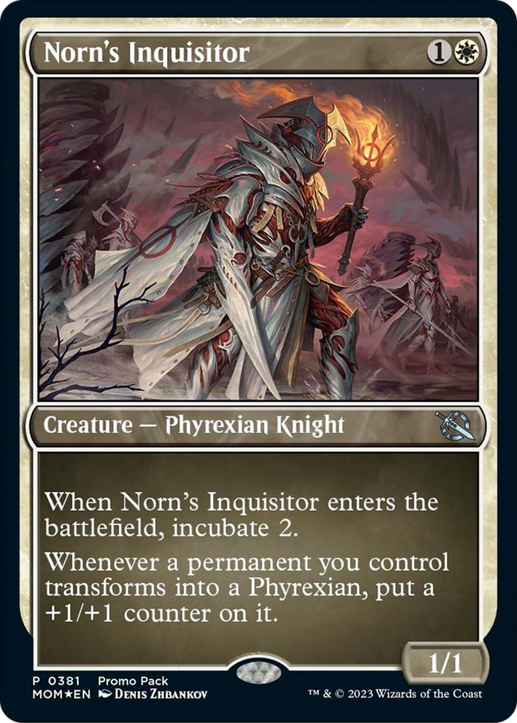 Norn's Inquisitor (Promo Pack) [March of the Machine Promos] | Game Grid - Logan