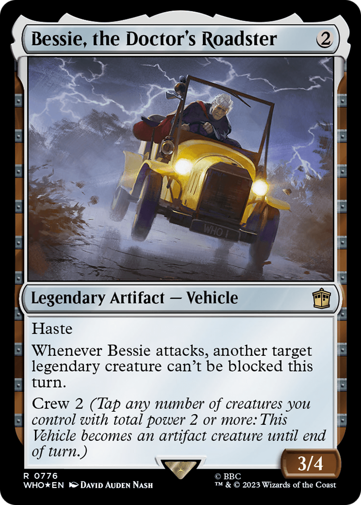 Bessie, the Doctor's Roadster (Surge Foil) [Doctor Who] | Game Grid - Logan