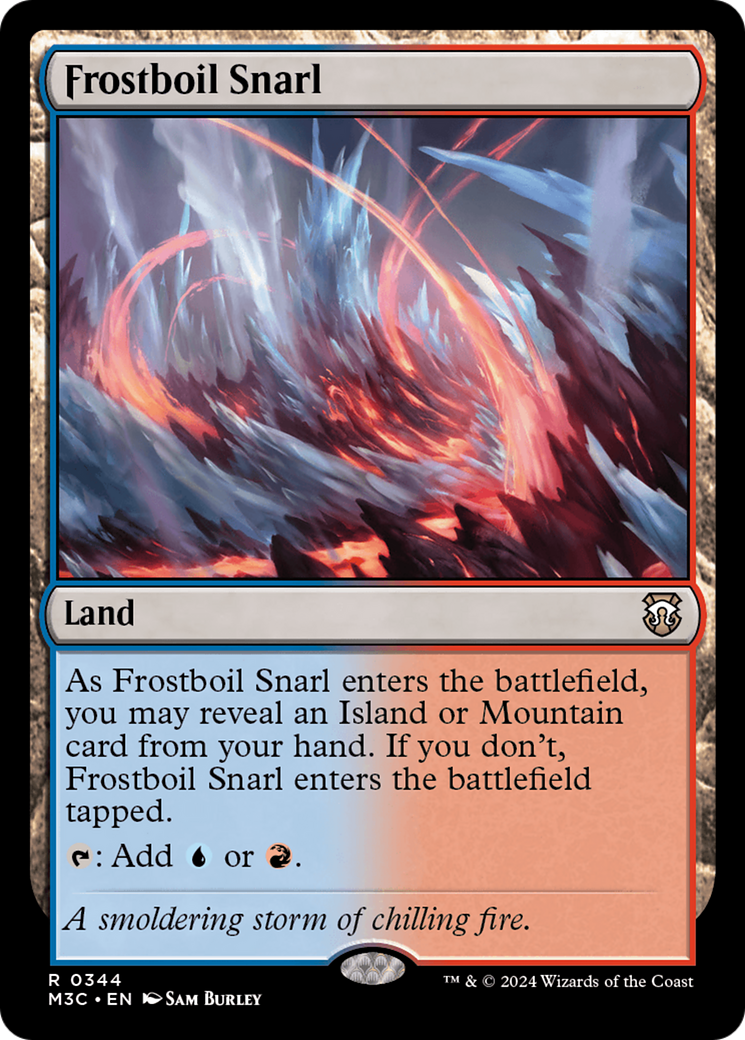Frostboil Snarl (Ripple Foil) [Modern Horizons 3 Commander] | Game Grid - Logan