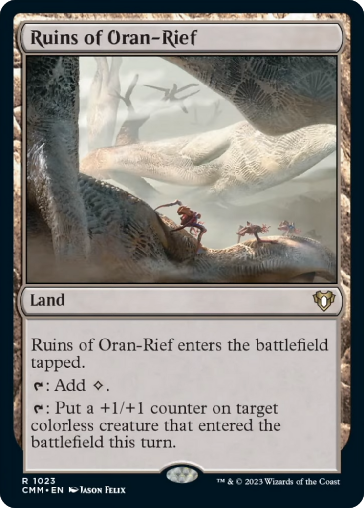 Ruins of Oran-Rief [Commander Masters] | Game Grid - Logan