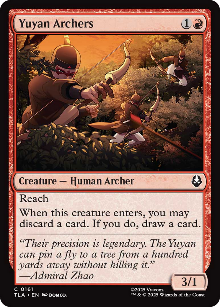 Yuyan Archers [Avatar: The Last Airbender] | Game Grid - Logan