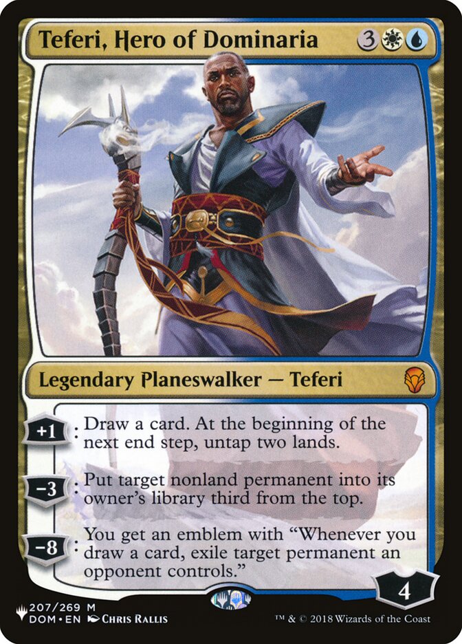 Teferi, Hero of Dominaria [The List] | Game Grid - Logan