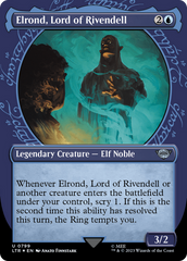 Elrond, Lord of Rivendell (Showcase) (Surge Foil) [The Lord of the Rings: Tales of Middle-Earth] | Game Grid - Logan