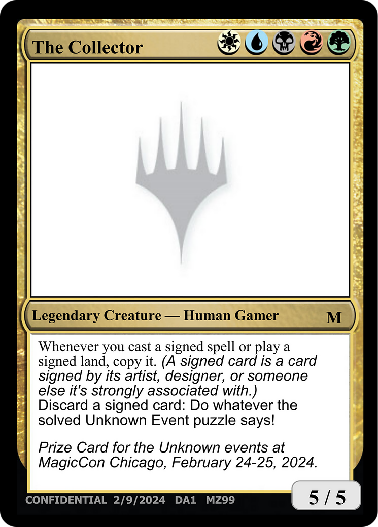 The Collector [Unknown Event] | Game Grid - Logan