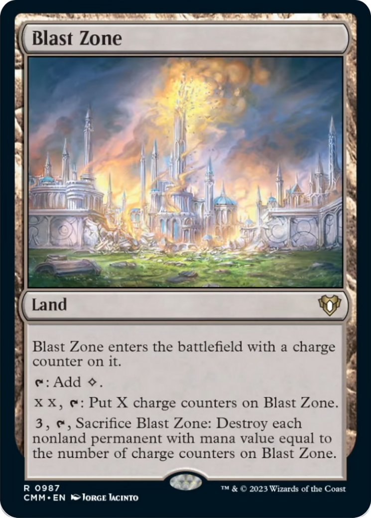 Blast Zone [Commander Masters] | Game Grid - Logan
