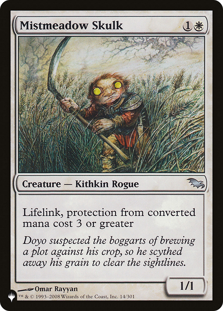 Mistmeadow Skulk [The List Reprints] | Game Grid - Logan