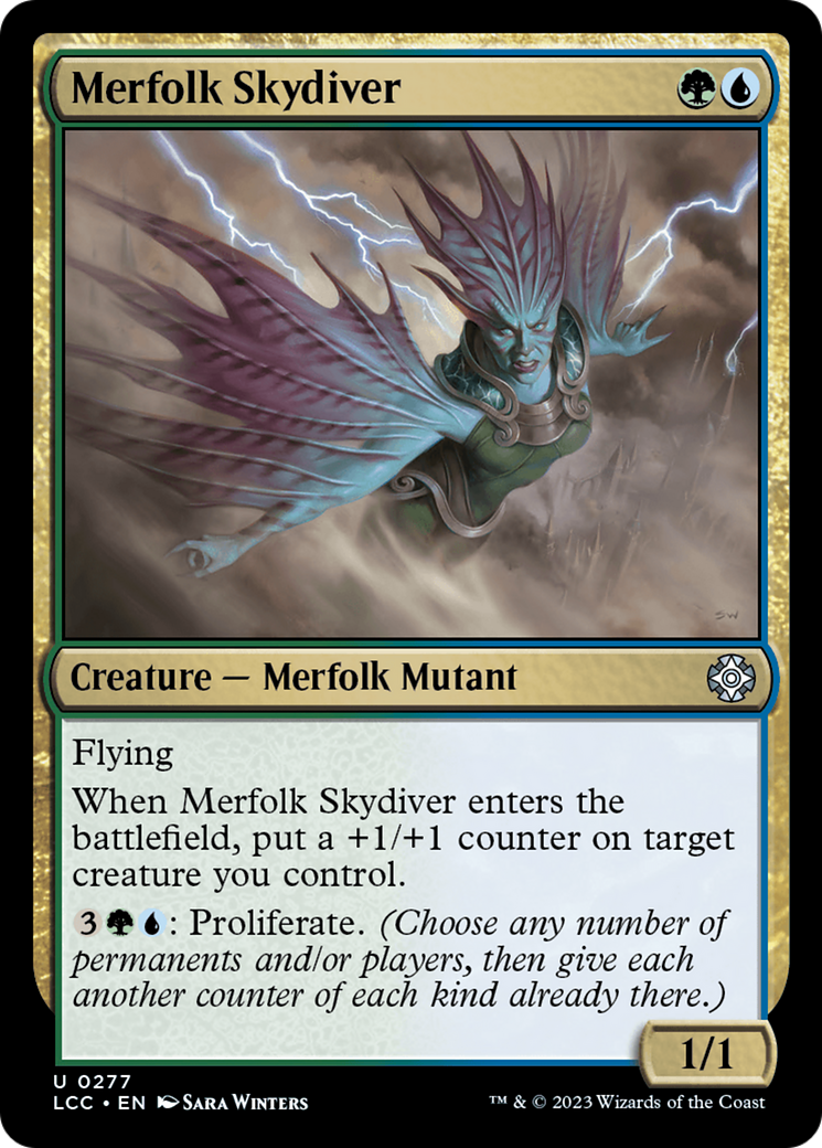 Merfolk Skydiver [The Lost Caverns of Ixalan Commander] | Game Grid - Logan