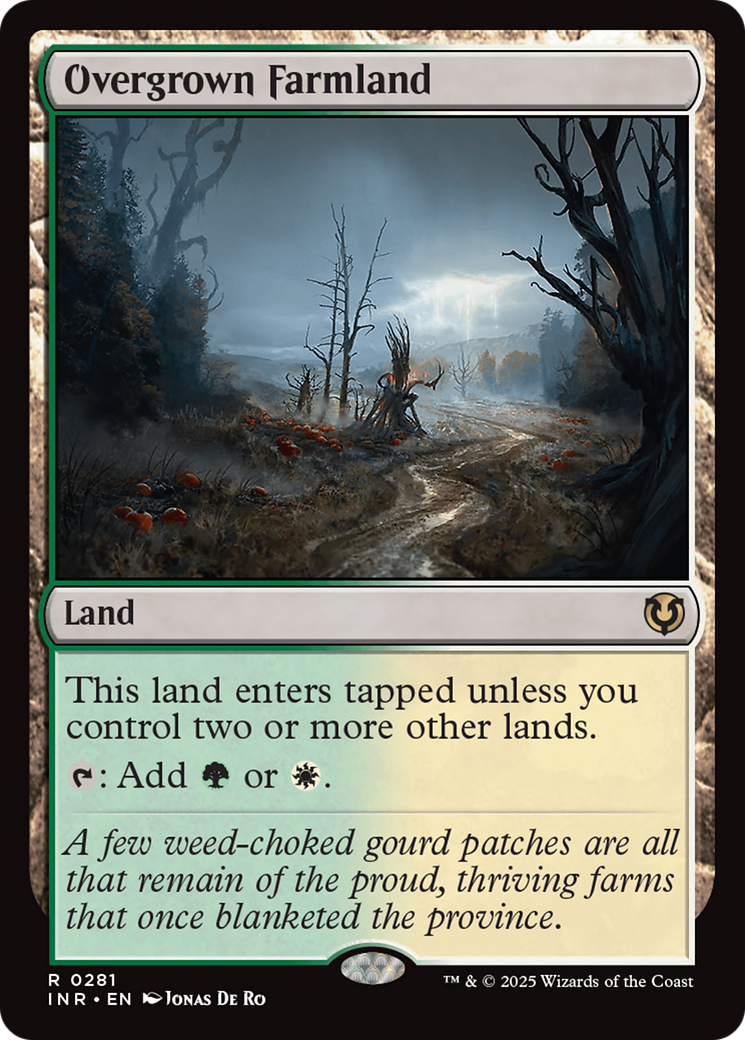 Overgrown Farmland [Innistrad Remastered] | Game Grid - Logan