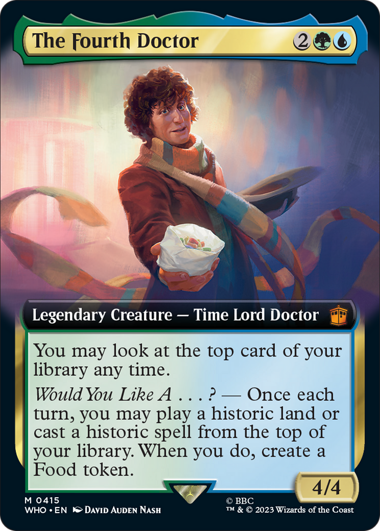 The Fourth Doctor (Extended Art) [Doctor Who] | Game Grid - Logan