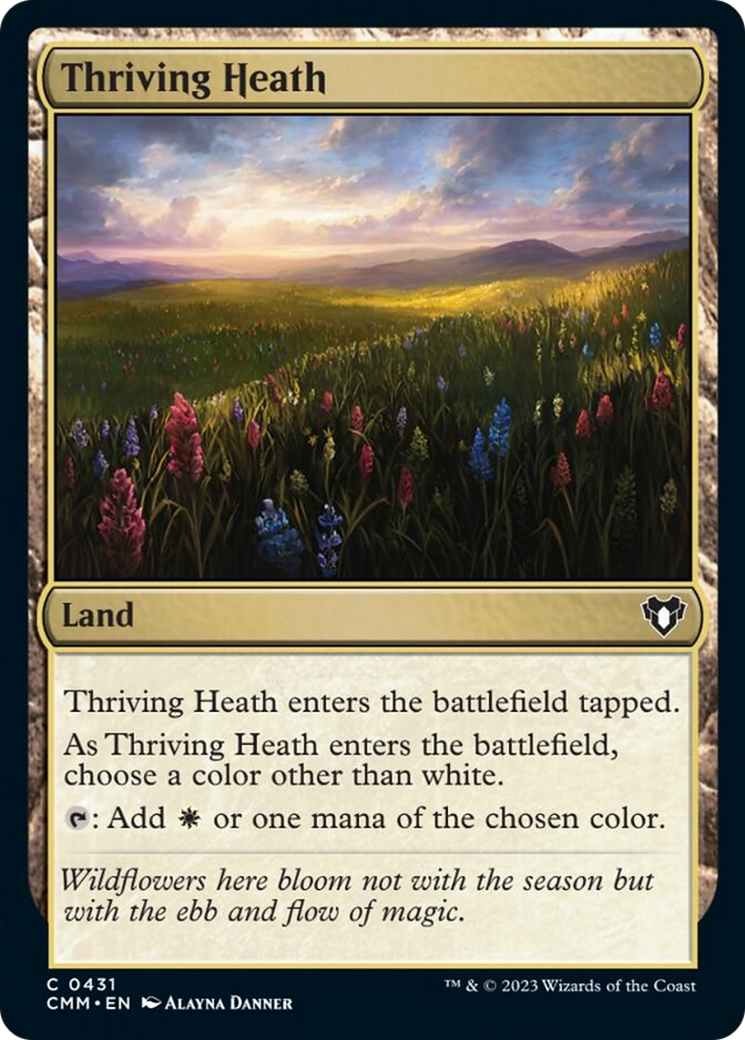 Thriving Heath [Commander Masters] | Game Grid - Logan