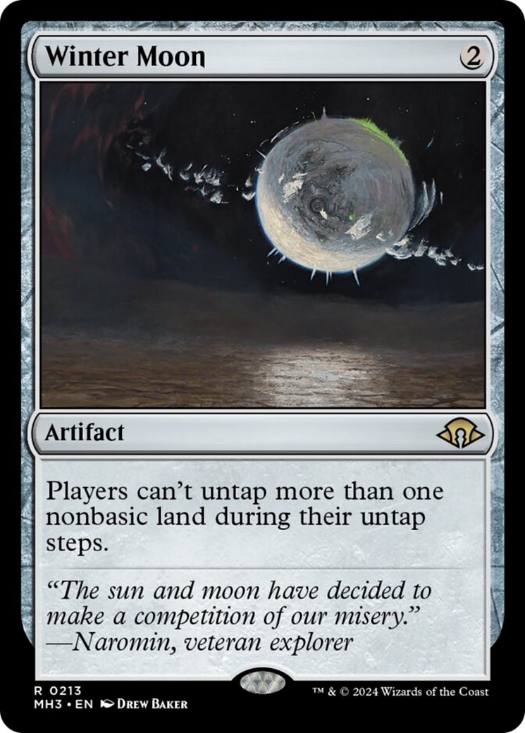 Winter Moon [Modern Horizons 3] | Game Grid - Logan