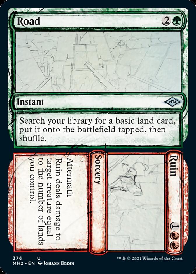 Road // Ruin (Sketch) [Modern Horizons 2] | Game Grid - Logan