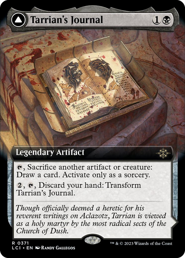 Tarrian's Journal // The Tomb of Aclazotz (Extended Art) [The Lost Caverns of Ixalan] | Game Grid - Logan