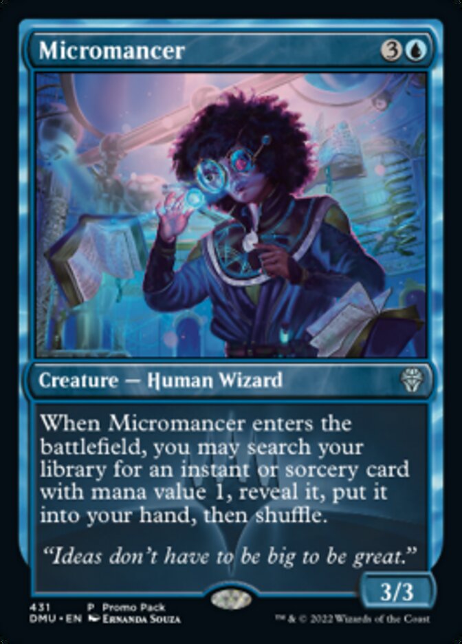 Micromancer (Promo Pack) [Dominaria United Promos] | Game Grid - Logan