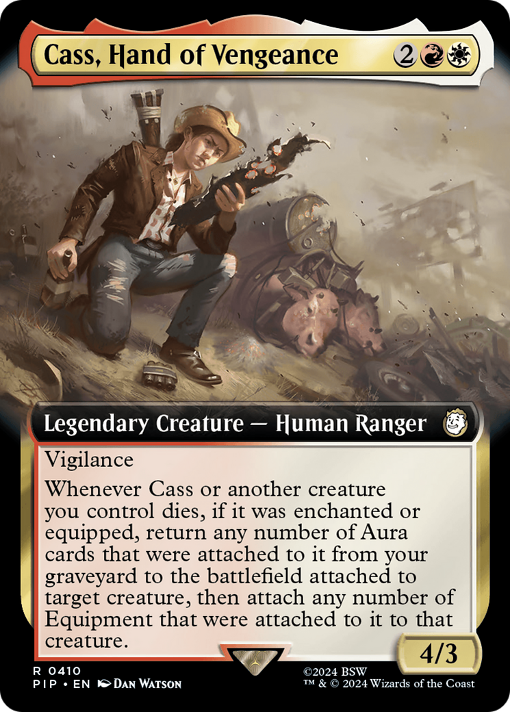 Cass, Hand of Vengeance (Extended Art) [Fallout] | Game Grid - Logan