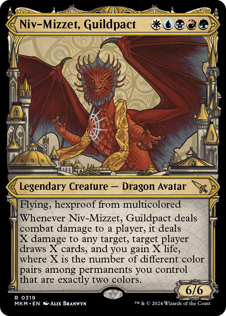 Niv-Mizzet, Guildpact (Showcase) (319) [Murders at Karlov Manor] | Game Grid - Logan