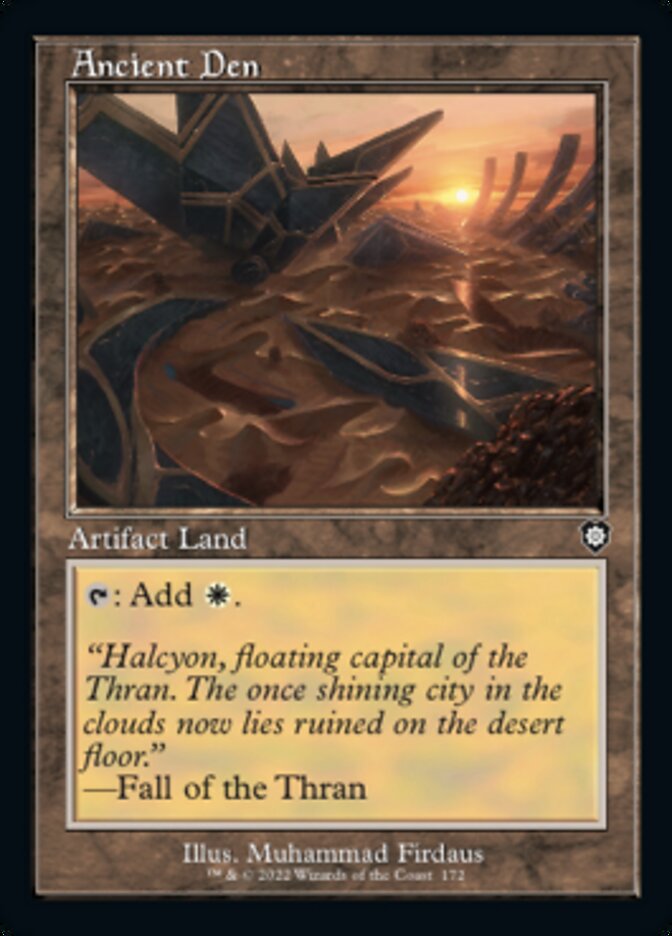 Ancient Den (Retro) [The Brothers' War Commander] | Game Grid - Logan