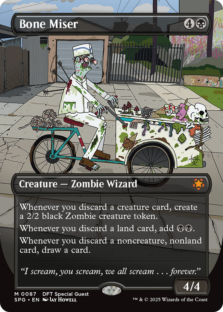 Bone Miser (Borderless) [Aetherdrift Special Guests] | Game Grid - Logan