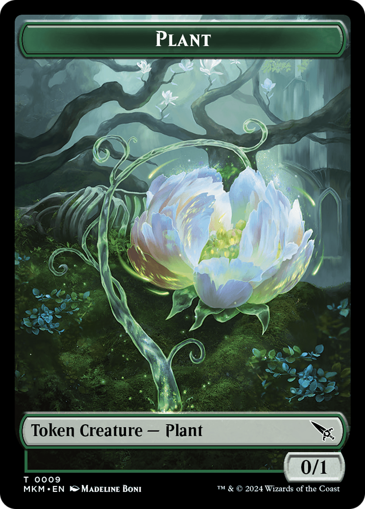 Plant Token [Murders at Karlov Manor Tokens] | Game Grid - Logan