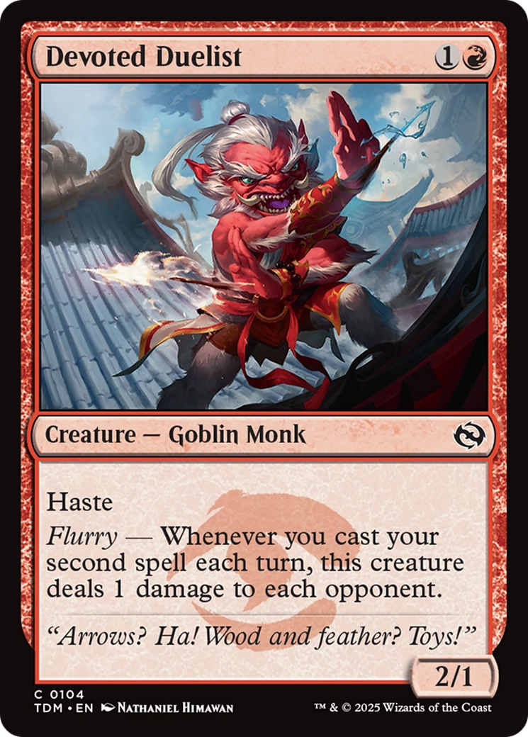 Devoted Duelist [Tarkir: Dragonstorm] | Game Grid - Logan